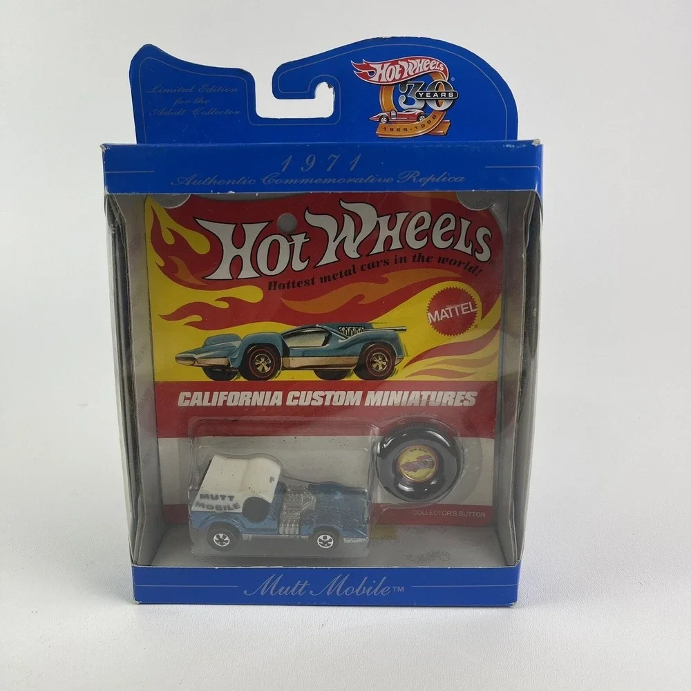 Hot Wheels Mutt Mobile Mosc 1971 Redline Mattel Vintage Redline RL V8